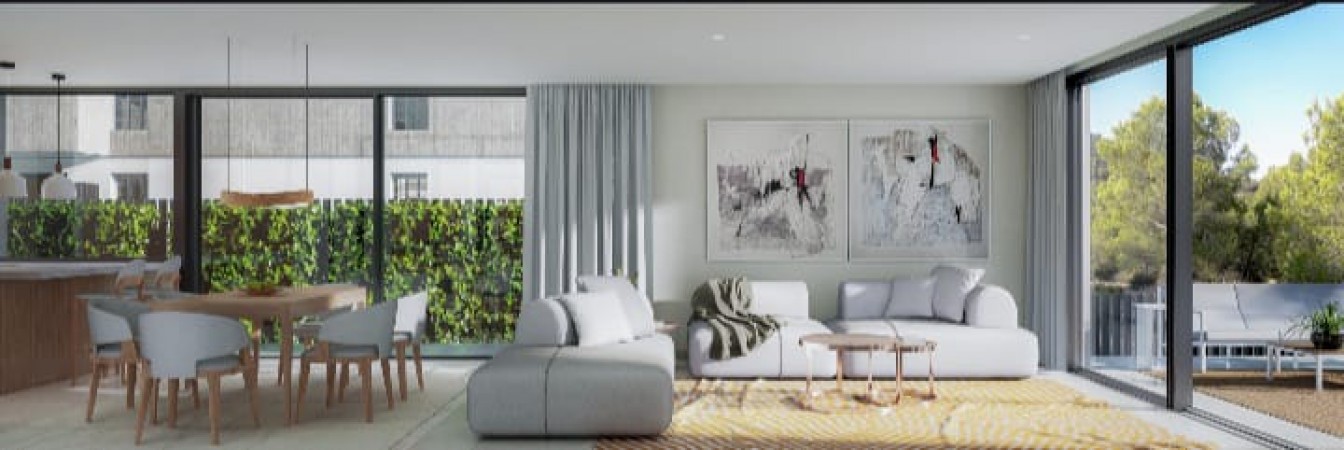 Ibiza. Santa Eulalia del Río. 8 casas con piscina y jardín privado