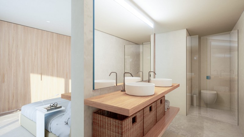 Ibiza. Santa Eulalia del Río. 8 casas con piscina y jardín privado