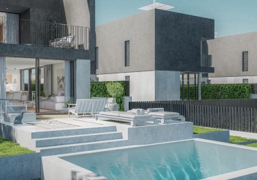 Ibiza. Santa Eulalia del Río. 8 casas con piscina y jardín privado
